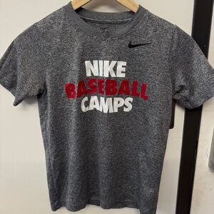 Athletic Nike Baseball Camp Top - Size Youth Medium
